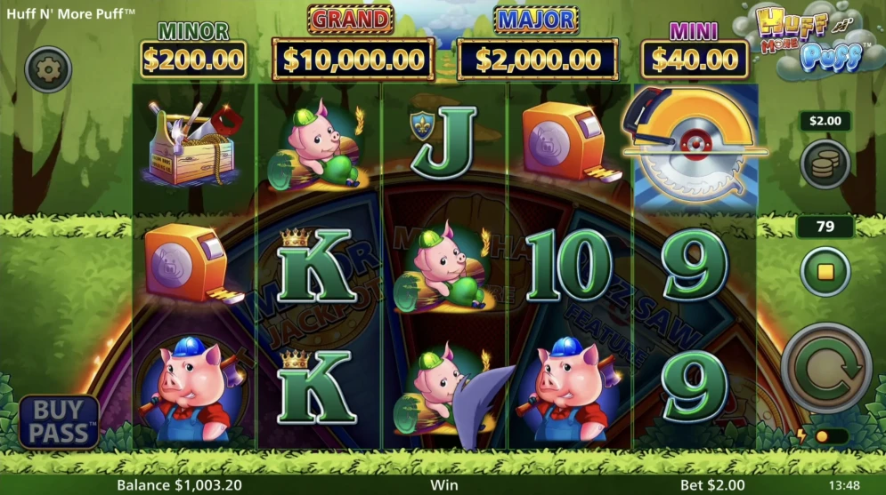Huff N' More Puff Slot